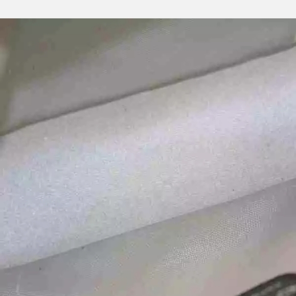 CHANEL Silver Nylon Tote W/ Metal Handles - Picture 5 of 8